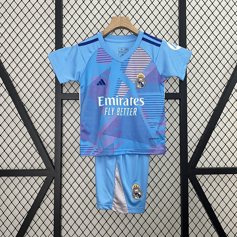 Real Madrid 24/25 Kids Goalkeeper Real Madrid Blue size: 16-28