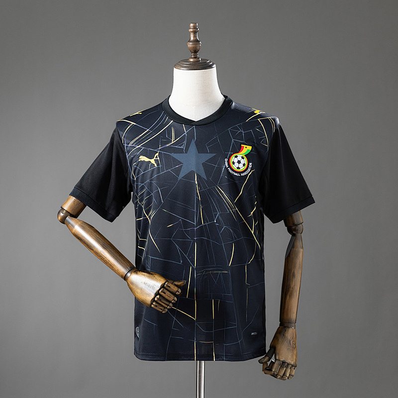 Nazionale Ghana 2026 Black Jersey S-XXL
