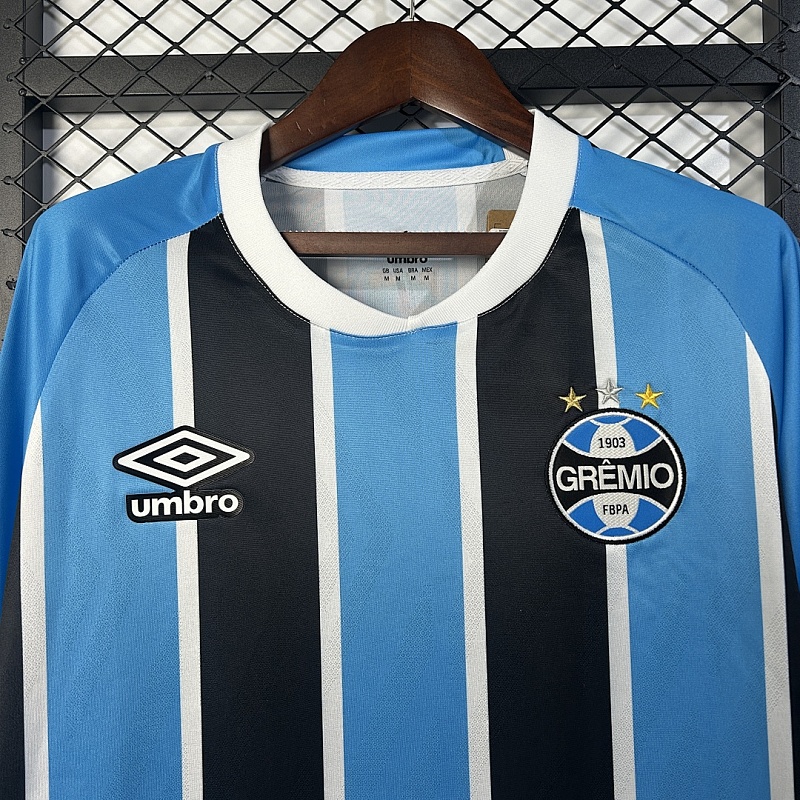 Grêmio 25/26 Long sleeve Gremio Home S-4XL 7