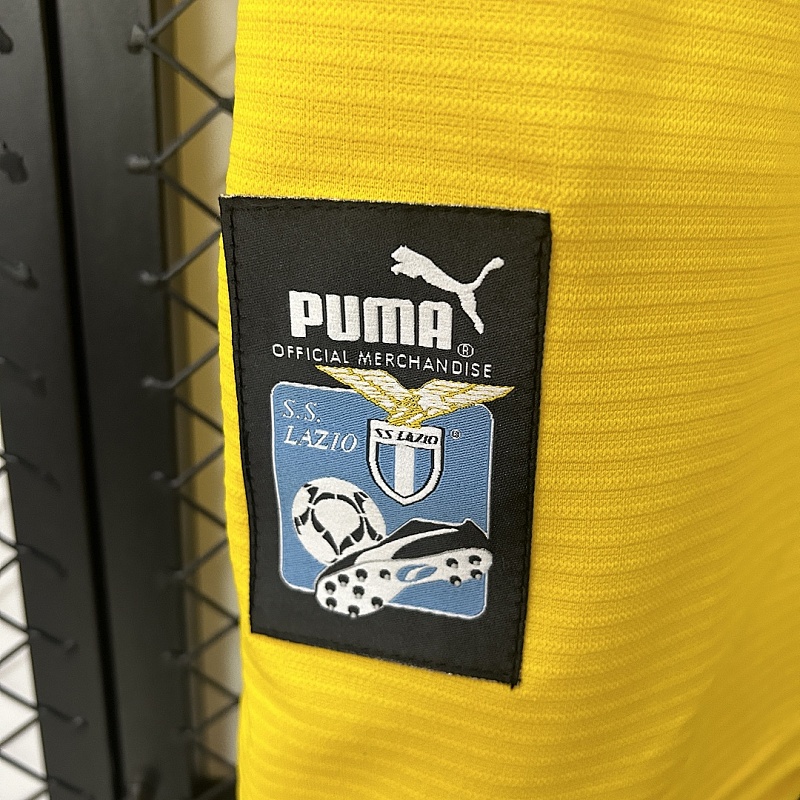 Lazio Retro shirt Lazio 98/99 yellow S-XXL 4