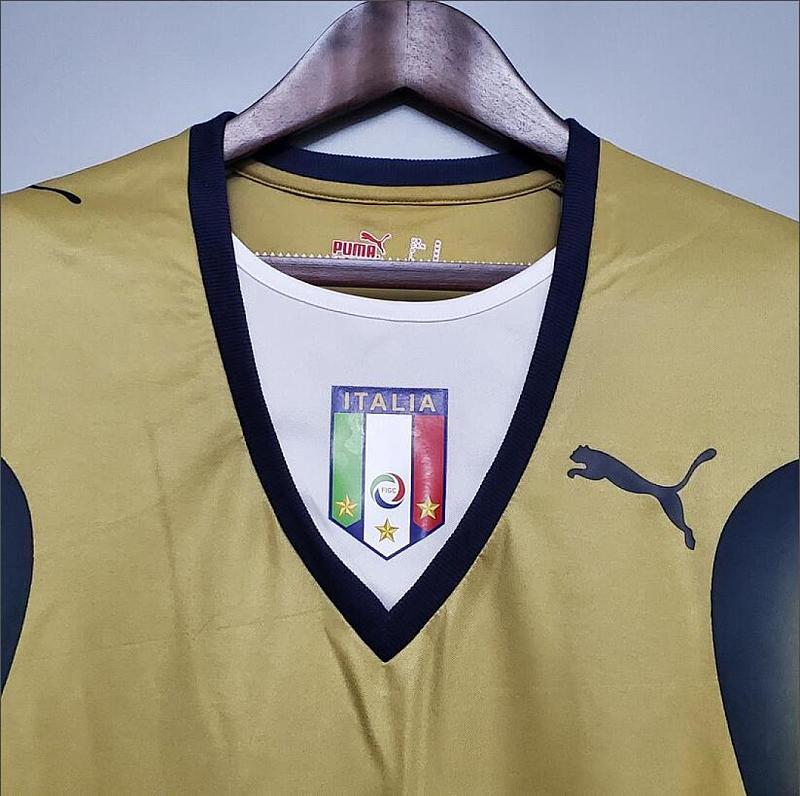 Italia Retro 2006 Italy Golden S-XXL 8