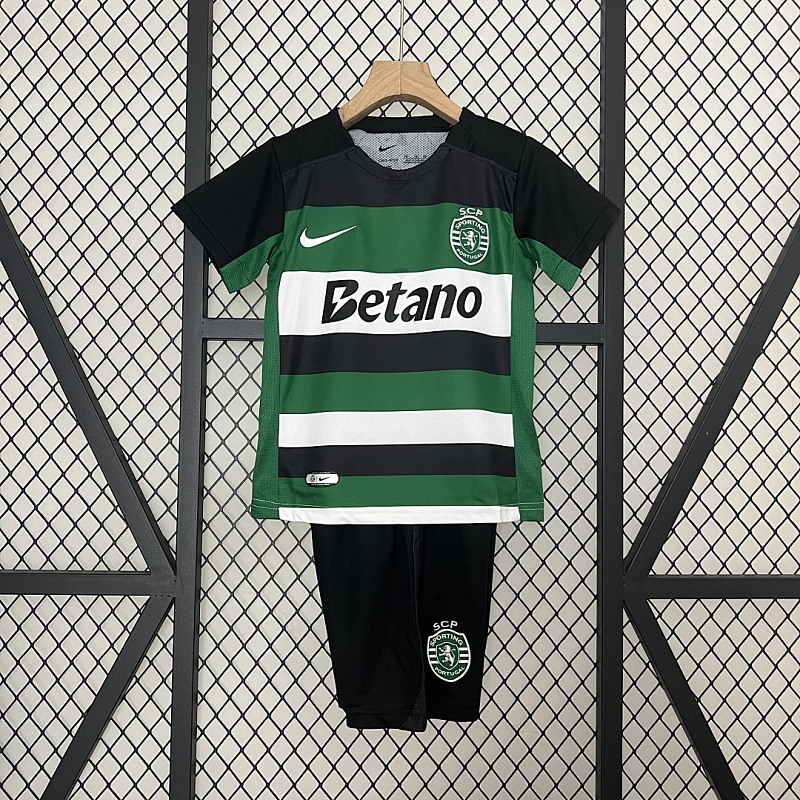 Sporting CP 24/25 Kids Sporting Lisbon Home Size: 16-28