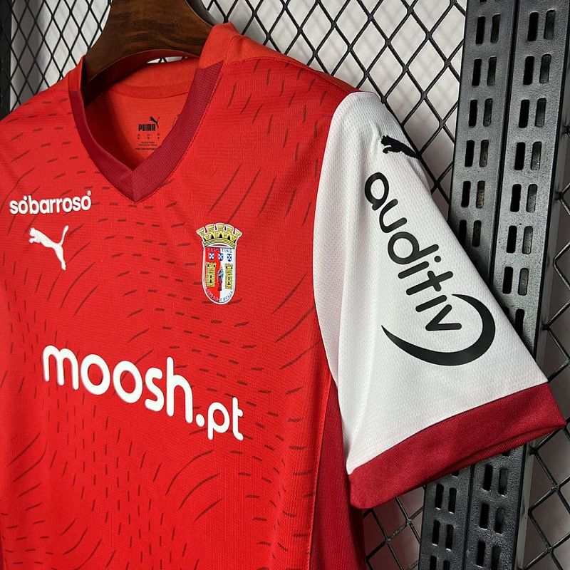 Braga Braga 2024/25 Home Jersey S-XXXL 8