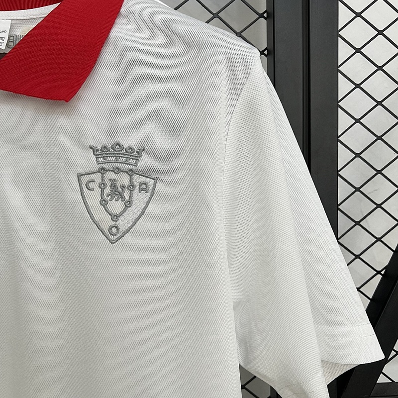 Polo Osasuna 25/26 Polo Osasuna White S-XXL 2