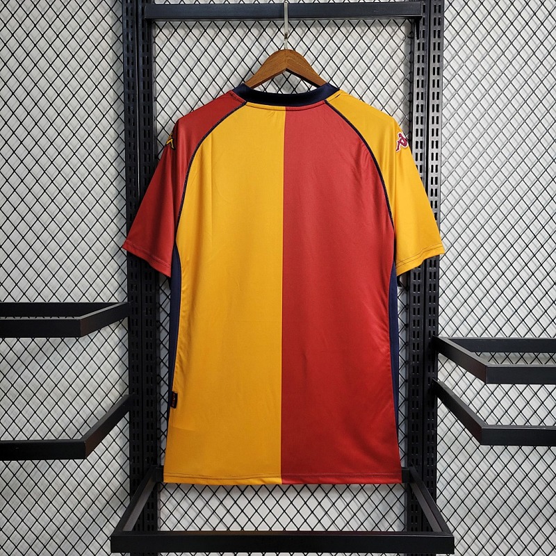 Rome 2001-2002 Retro Rome 2001-2002 Home Size S-XXL 2