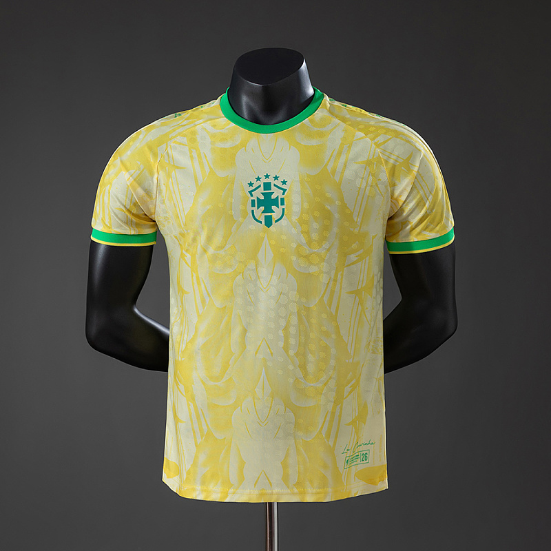 Brasile Brazil 2026 World Cup Special Edition - Yellow Player Jersey S-2XL