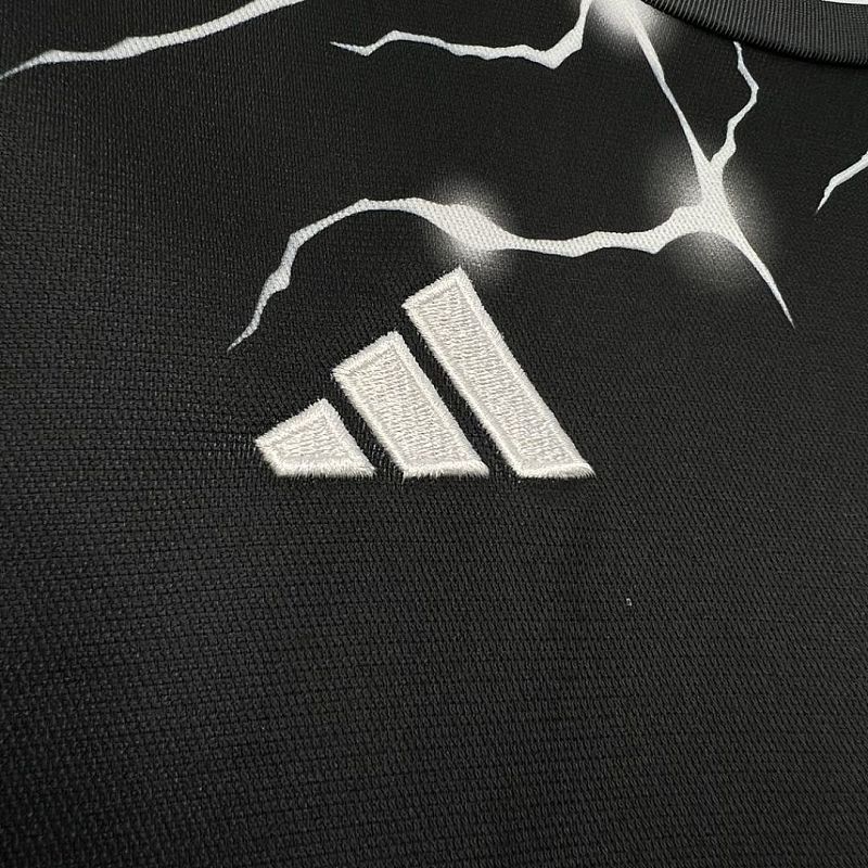 Real Madrid Real Madrid 2024/25 Special Edition Black Jersey S-XXL 4