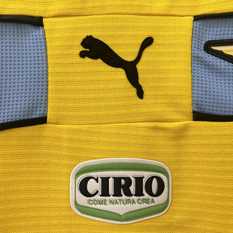 Lazio Retro shirt Lazio 98/99 yellow S-XXL 3