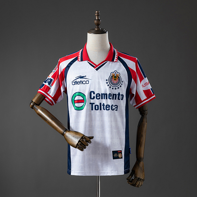 Chivas de Chivas de Guadalajara 99/00 Away Retro Jersey S-XXL
