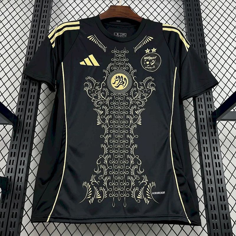Algeria 2024/25 Algeria 2024/25 Karakou Black gold Jersey S-XXL 4