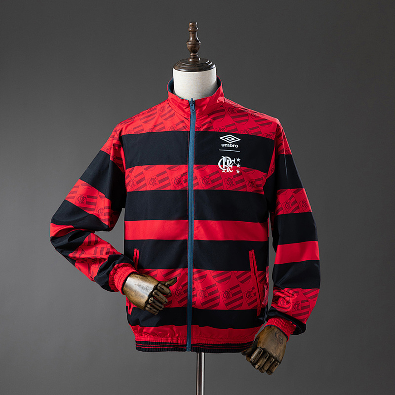 Flamengo Flamengo Reversible Jacket Windbreaker - Red & Cyan S-XXL 2
