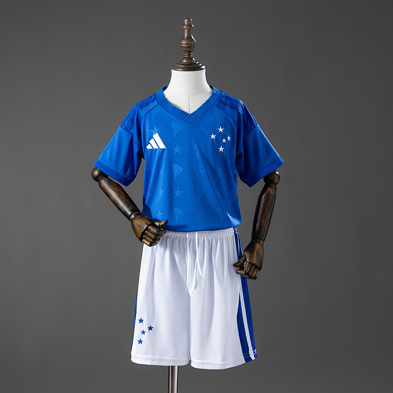 Cruzeiro Cruzeiro 26/7 Home kids kit Jersey SIZE 16-28