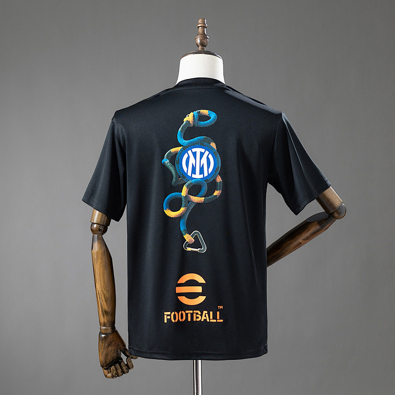 Inter Inter Milan 25/26 Pre-Match Black Jersey S-4XL 2