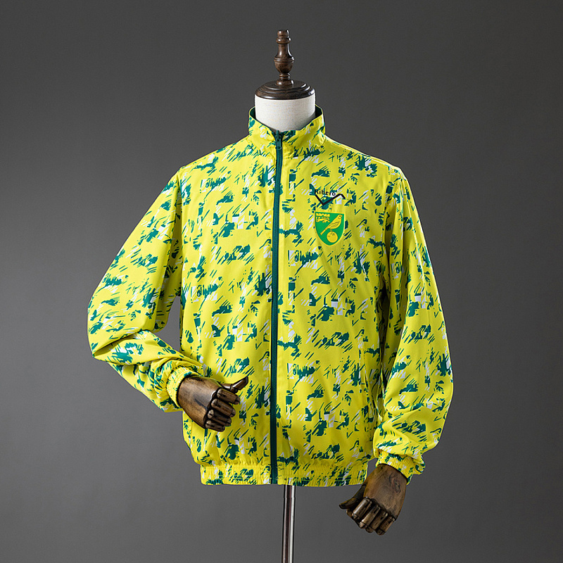 Norwich City Norwich City Reversible Jacket Windbreaker - Blue & Yellow S-XXL 4