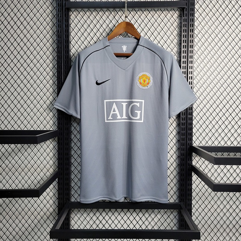 07-08 M-U Retro 07-08 M-U gray goalkeeper size S-XXL