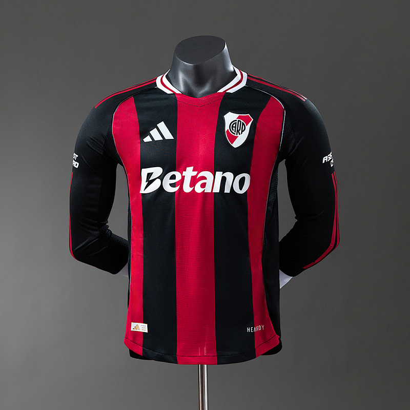 River Plate River Plate 25/26 Player Away Long Sleeve Jersey S-4XL