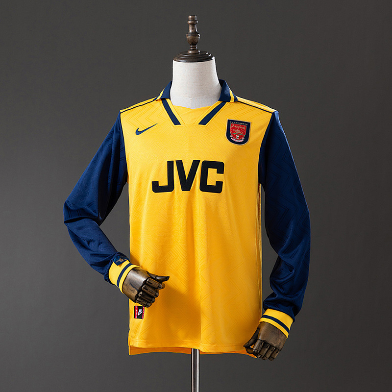 Arsenal Arsenal 96/97 Away Long Sleeve Retro Jersey S-XXL