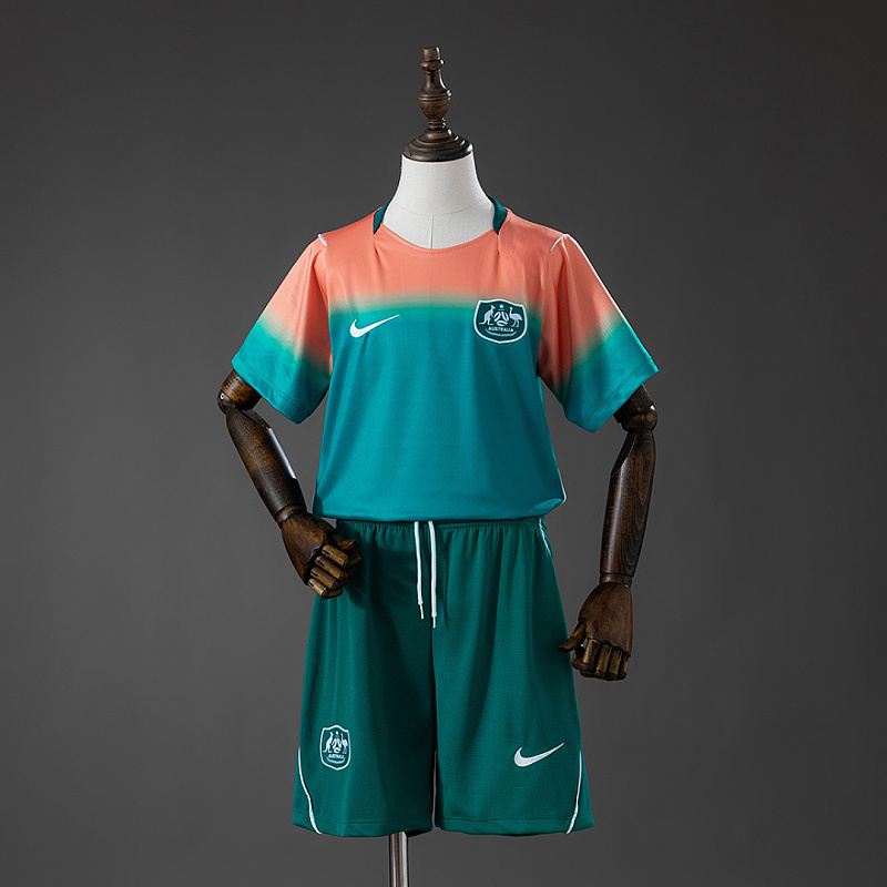 Australia 2026 Australia 2026 Away Kids Kit Jersey Size 16-30