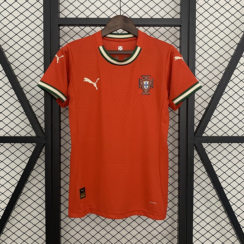 Portogallo Women's Portugal Home S-XXL