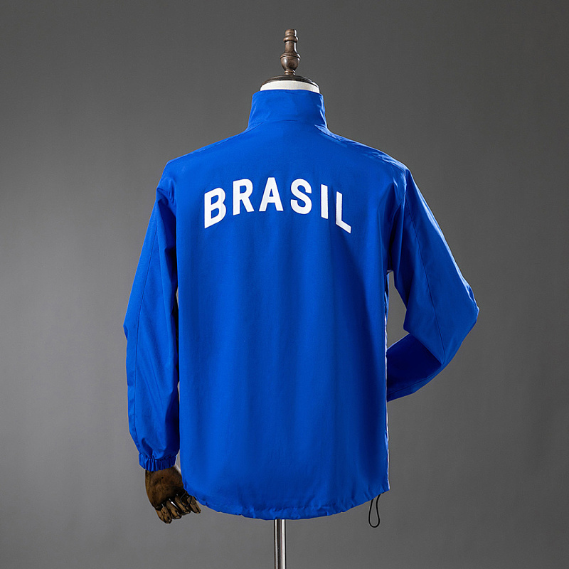 Brasile Brazil 1998 Windbreaker - Blue S-XXL 2