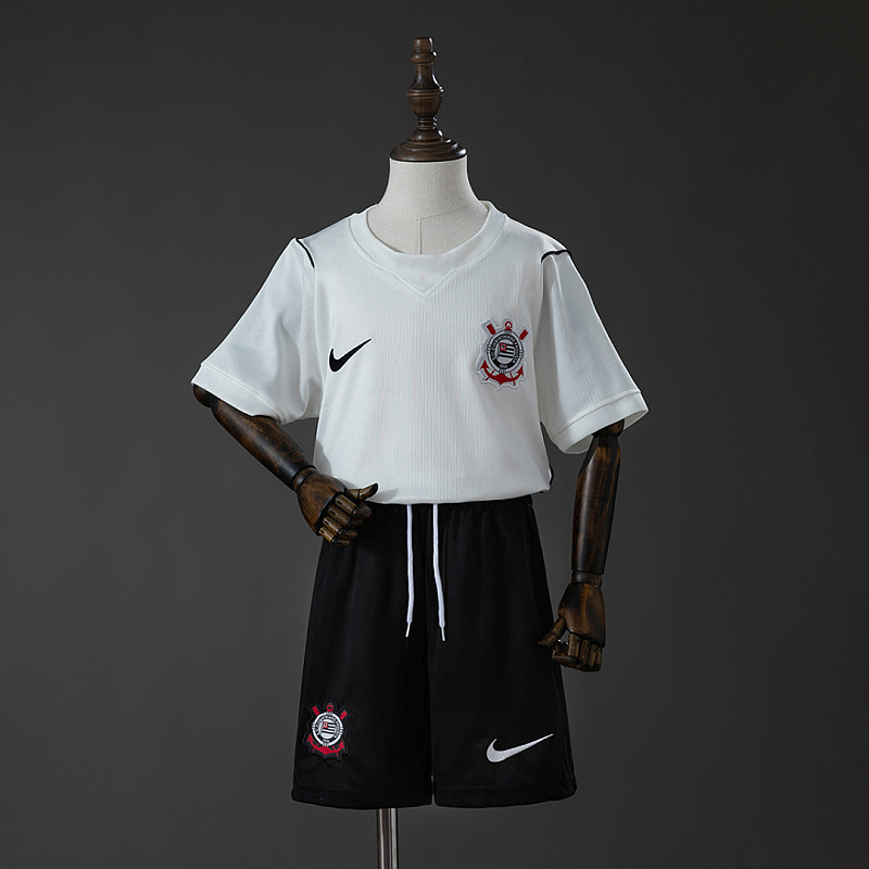 Corinthians Corinthians 26/27 Home Kids Kit Jersey Size 16-28