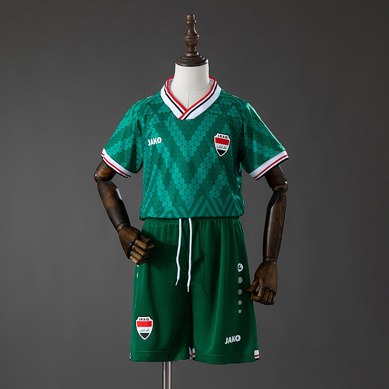 Iraq 2026 Iraq 2026 Away Kids Kit Jersey Size 16-28