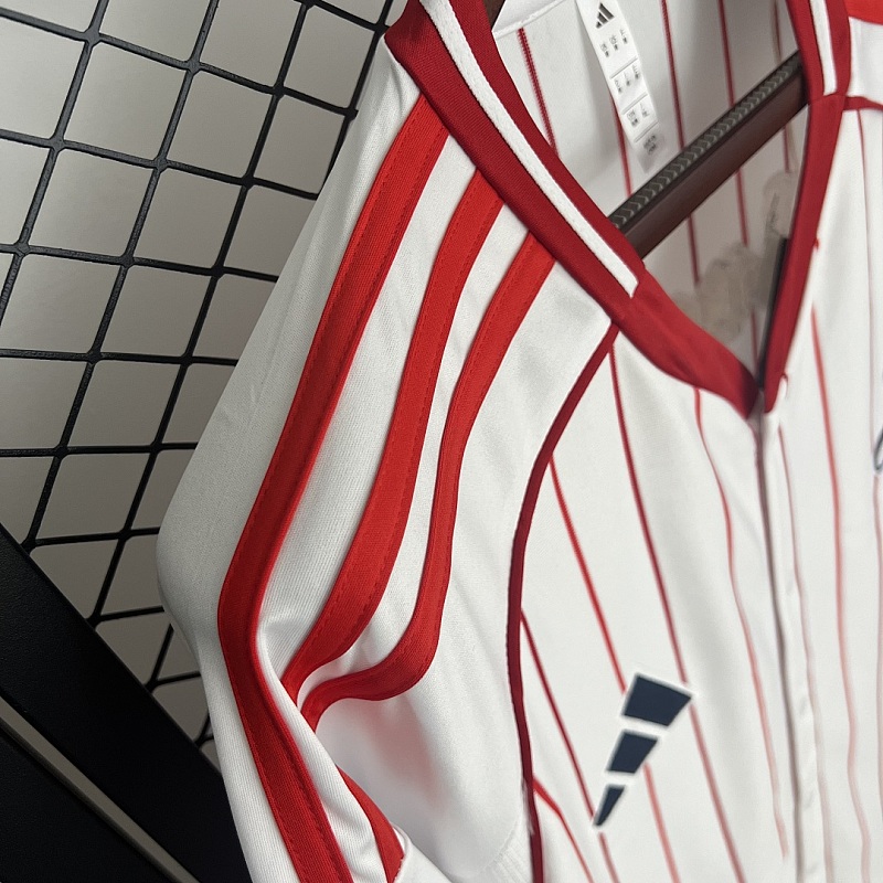 Arsenal 25/26 Arsenal Baseball Jersey S-4XL 6