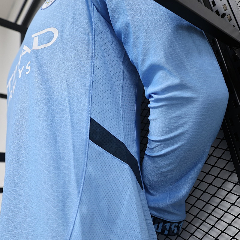 Manchester City 24/25 Player Long Sleeve Manchester City Home S-XXL 7