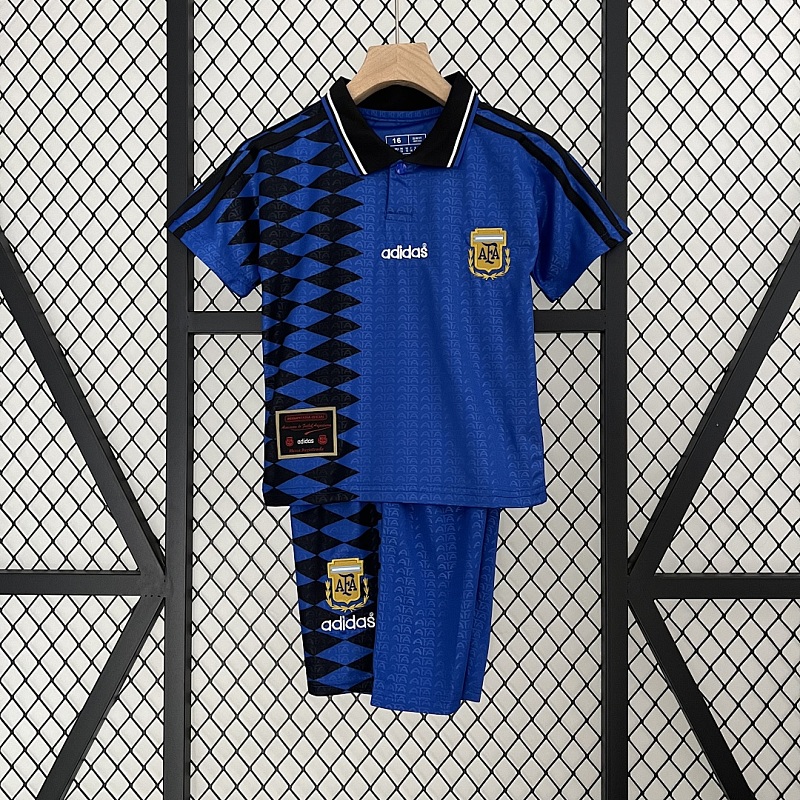 Argentina kids Argentina 1994 away size: 16-28