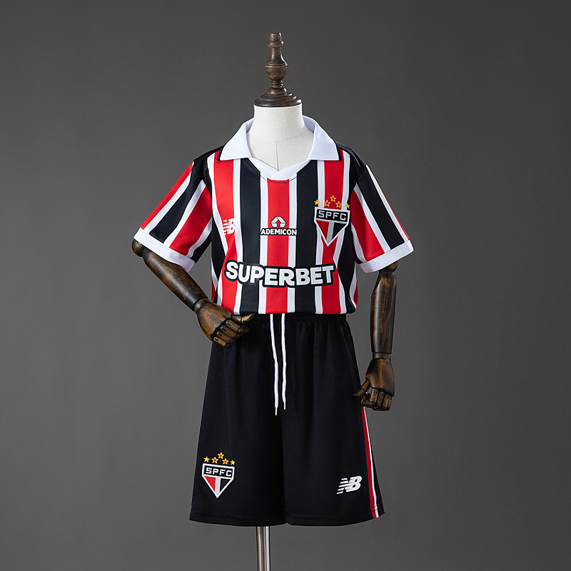 São Paulo Sao Paulo 26/27 Away Kids Kit Jersey Size 16-28