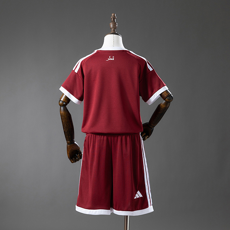 Qatar 2026 Qatar 2026 Home Kids kit Jersey SIZE 16-28 2