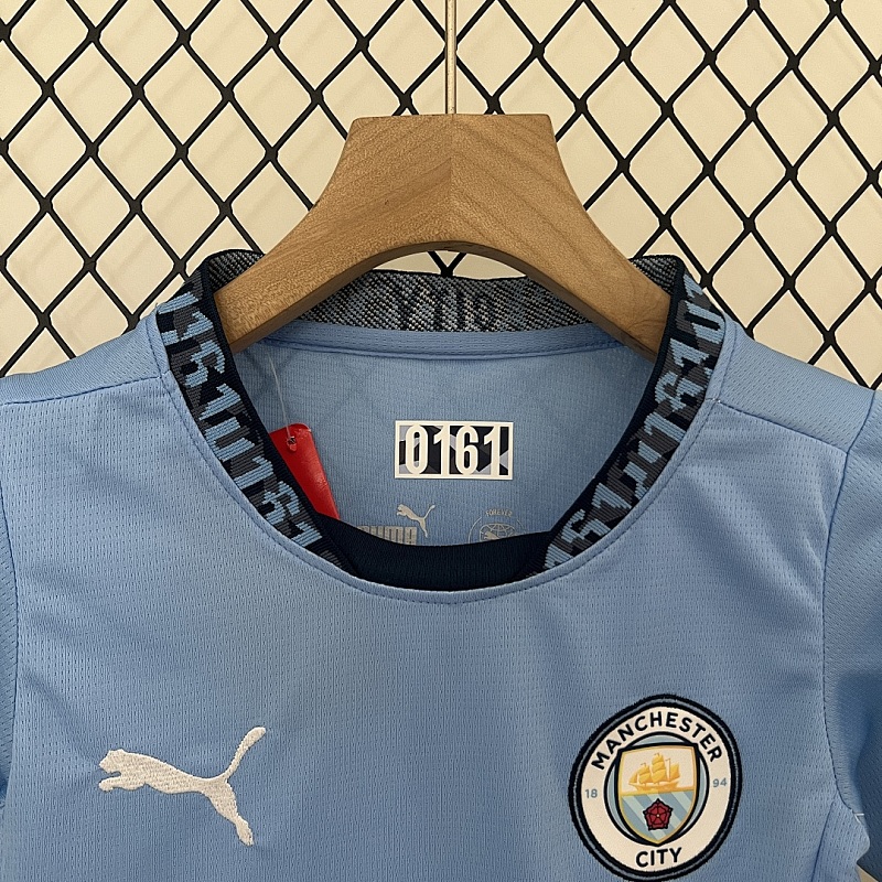 Manchester City 24/25 kids Manchester City home size: 16-28 3