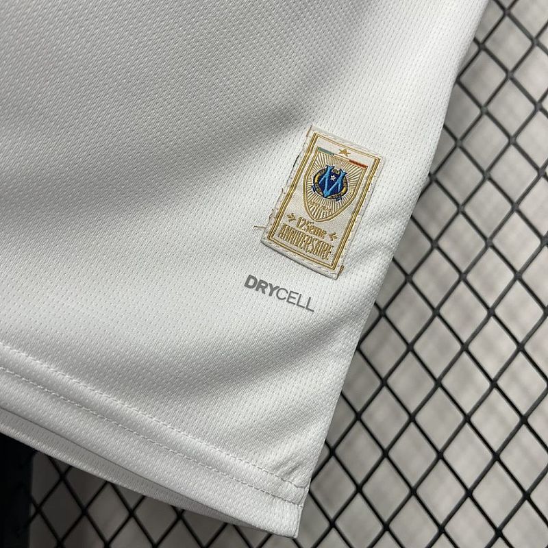 Marseille Olympique de Marseille 125th Anniversary white Jersey S-XXXXL 6