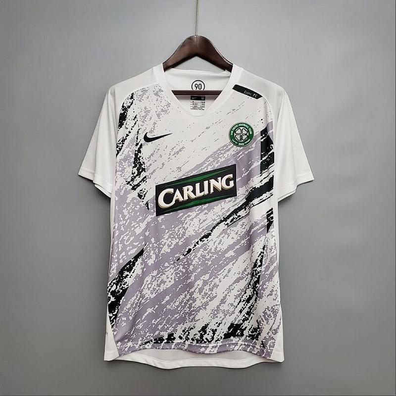 Celtic white Retro 07/08 Celtic away white S-XXL