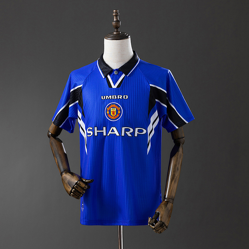 M-U 2nd M-U 96/98 2nd Away Retro Jersey S-XXL