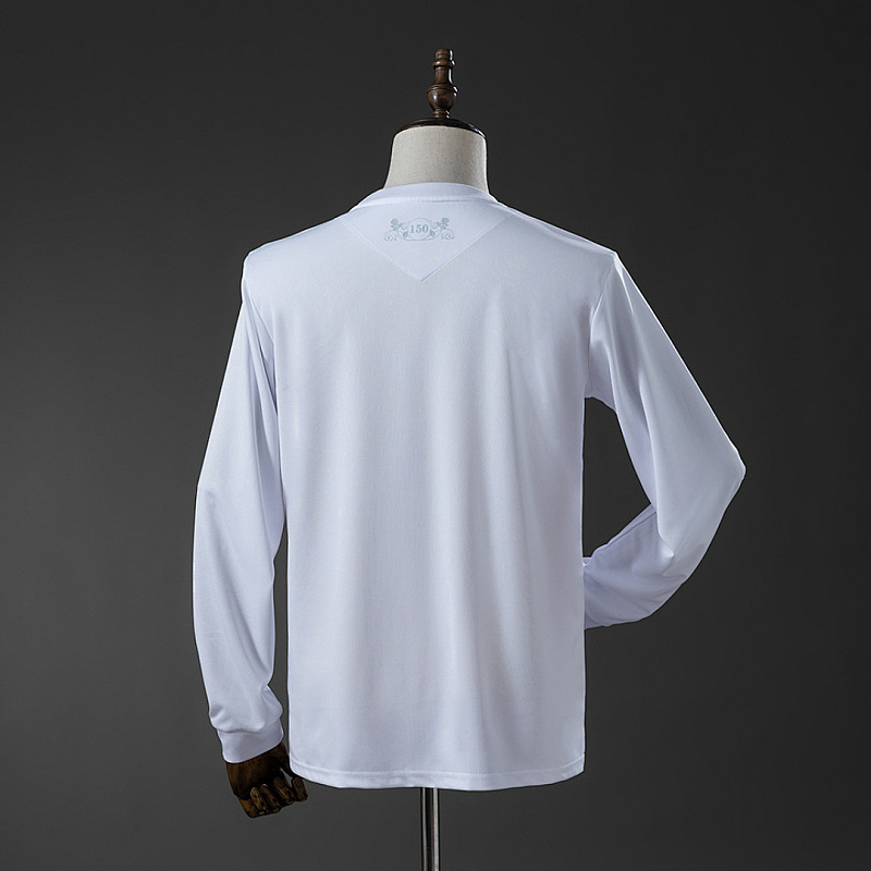 Blackburn Rovers Blackburn Rovers 150th Anniversary Edition Long-Sleeved White Jersey S-4XL 2