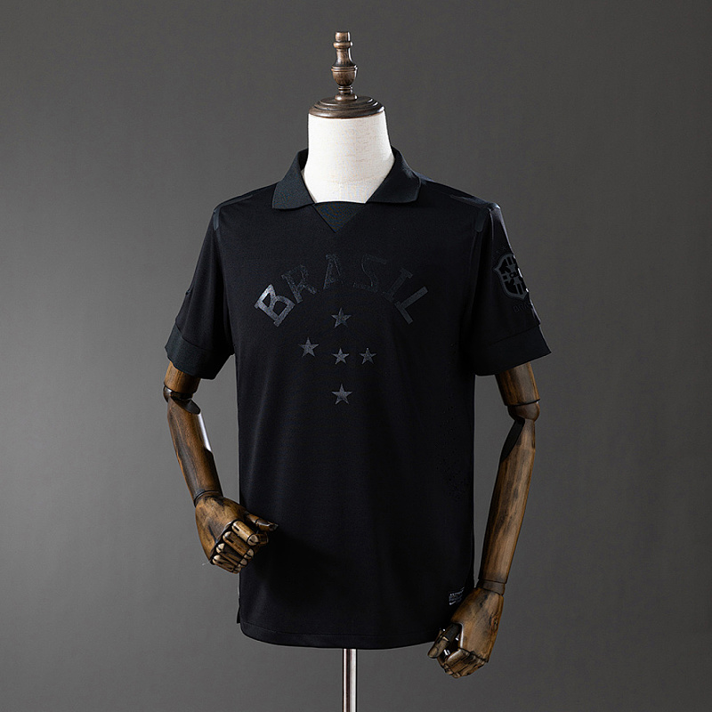 Brasile Brazil 13/14 Black - Retro Jersey S-XXL