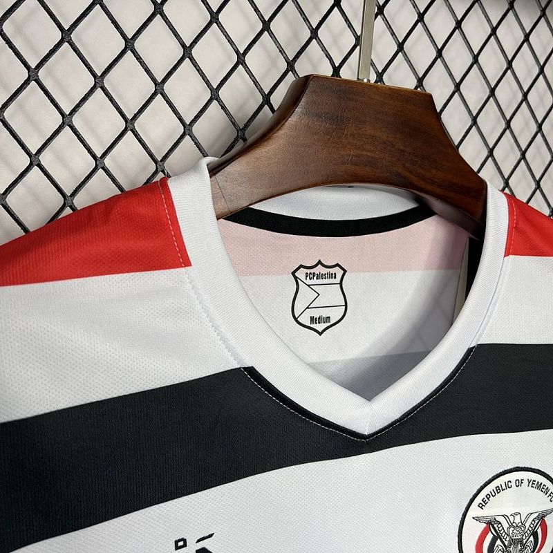 Yemen 2024/25 Yemen 2024/25 White Jersey S-XXXXL 2