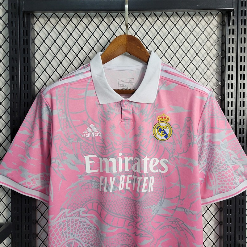 Real Madrid 23-24 Real Madrid Dragon Pink Size S-XXL 5