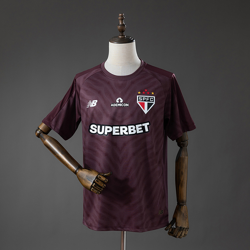 São Paulo Sao Paulo 26/27 Goalkeeper Jersey - Deep Burgundy S-4XL