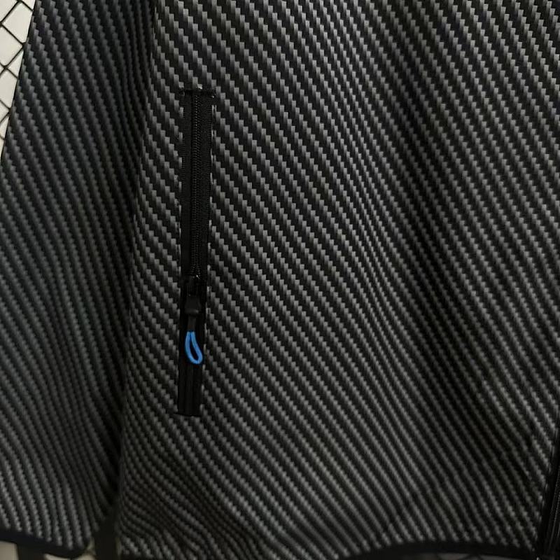 Napoli 25/26 Napoli pad printed black waterproof windbreaker 6