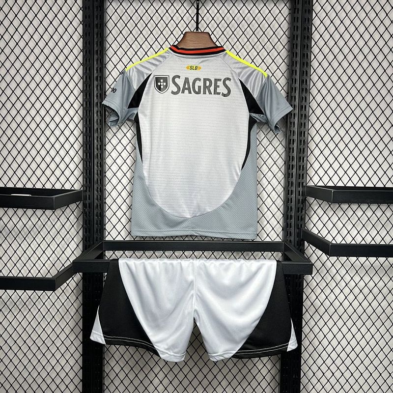 Benfica Benfica 2024/25 Third Away Kids Kit 8