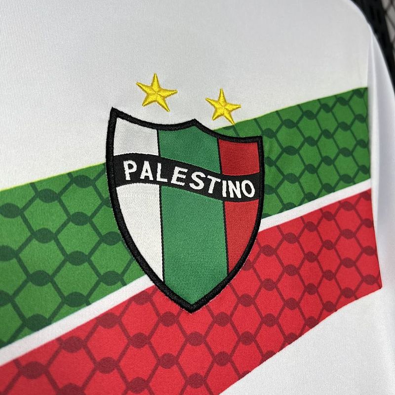 CD Palestino CD Palestino 2024/25 White Graffiti Jersey S-XXXXL 5