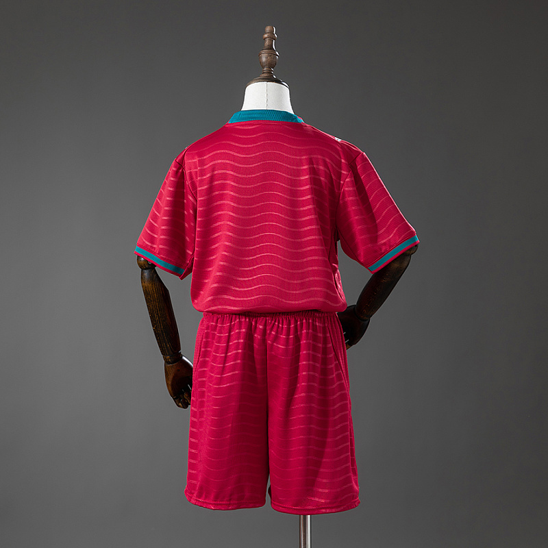 Portogallo Portugal 2026 Home Kids Kit Jersey Size 16-28 2
