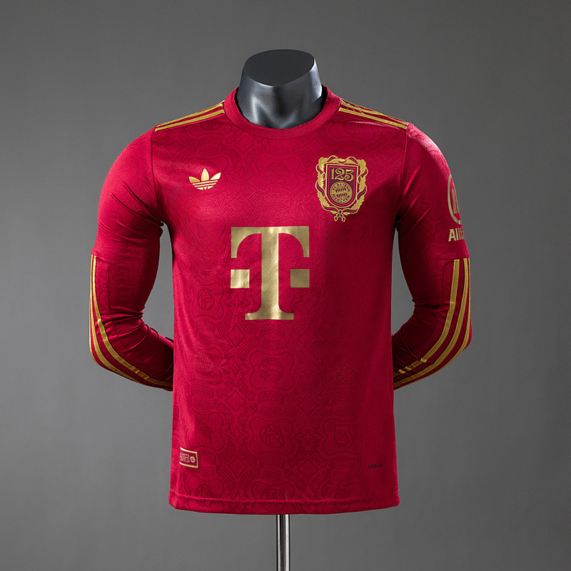 Bayern Munich Bayern Munich 25/26 125th Anniversary Long-sleeved Player S-XXL
