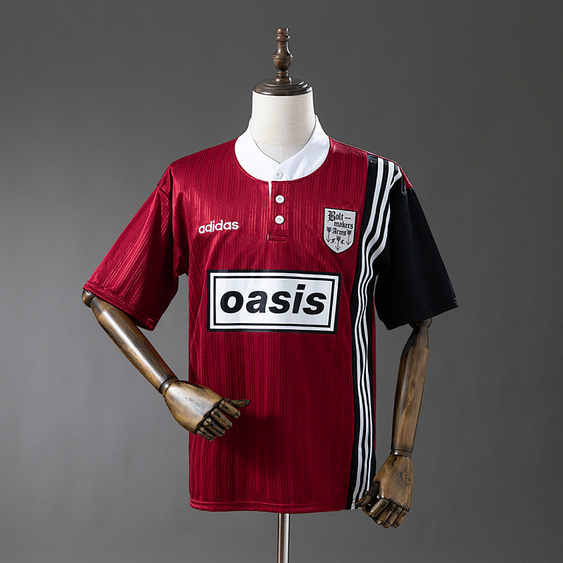 Oasis 1996 Oasis 1996 Retro - Red Jersey S-XXL