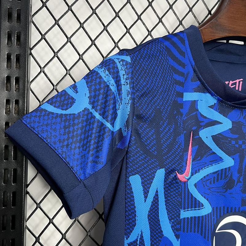 Real Madrid Atletico Madrid 2024/25 Third Kids Kit 4