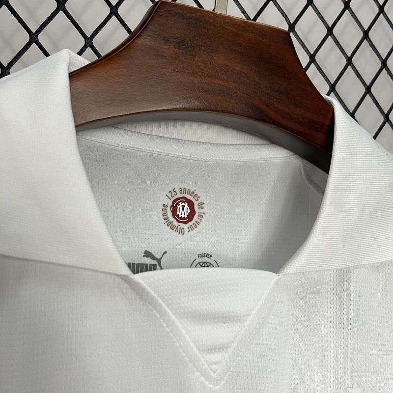 Marseille Olympique de Marseille 125th Anniversary white Jersey S-XXXXL 8