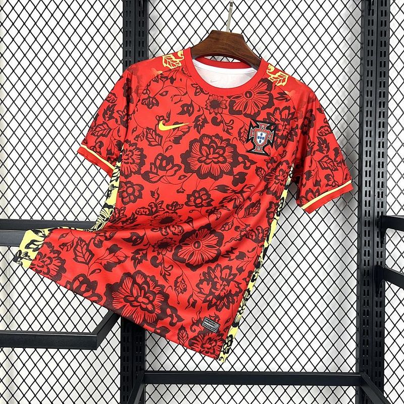 Portogallo Portugal 2024/25 Special Edition Red Jersey S-XXL