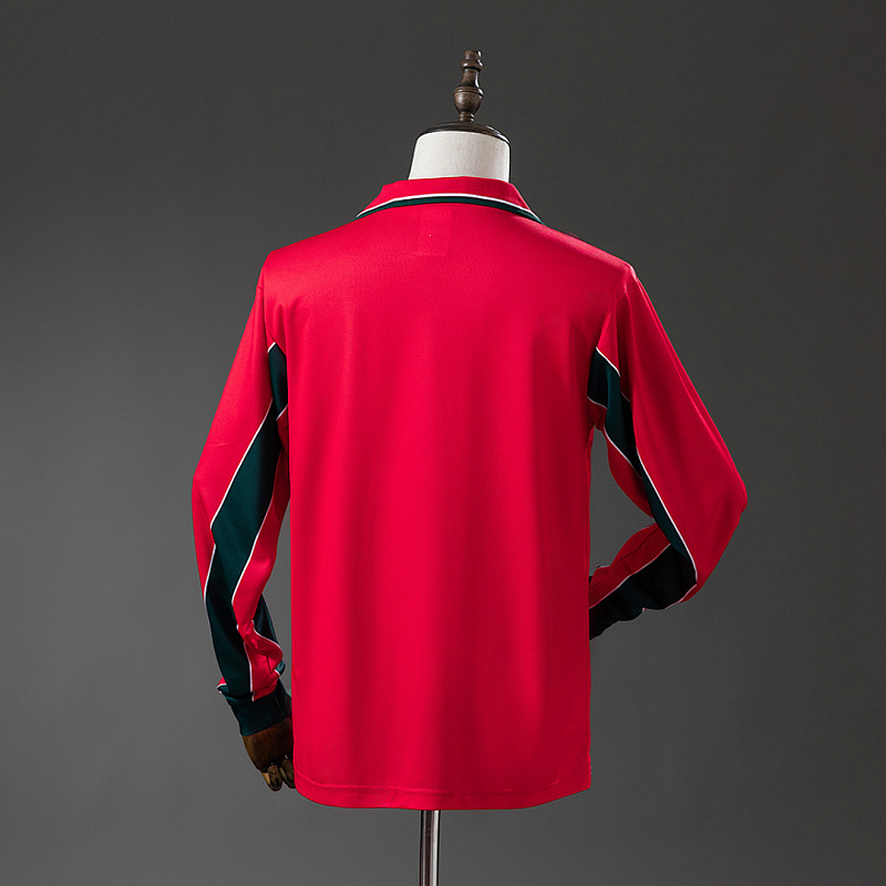 Marocco Morocco 1998 Away Long Sleeve Retro Jersey S-XXL 2